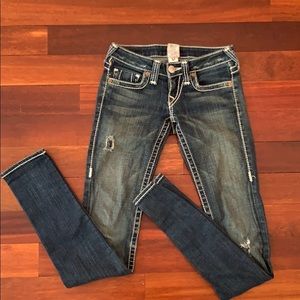 True Religion Distressed Jeans